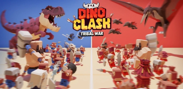 Dino Clash: Tribal War enfrenta a cavernícolas contra dinosaurios thumbnail