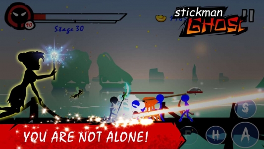 Stickman Ghost: Ninja Warrior Action Offline Game screenshot1