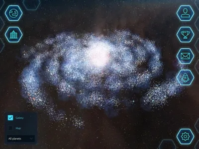 0xUniverse: Conquer the blockchain-based galaxy! screenshot1