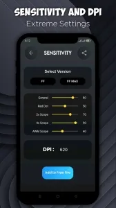 10X Fire GFX Sensitivity Tool screenshot1