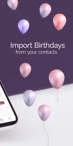 Birthday Reminder & Calendar screenshot1