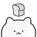 Cat and Bread thumbnail