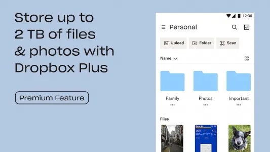 Dropbox: Cloud Photo Storage screenshot1