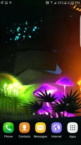 Firefly Jungle Live Wallpaper screenshot1