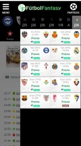 FútbolFantasy screenshot1