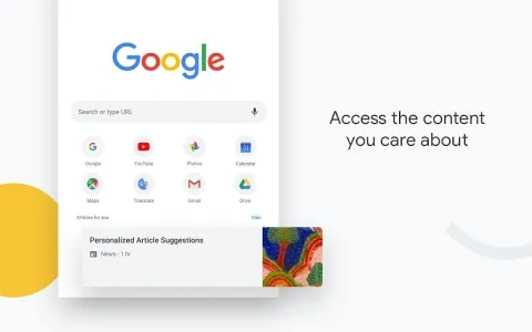 Google Chrome: Fast & Secure screenshot1