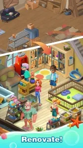 Merge Resort - Merge Game screenshot1