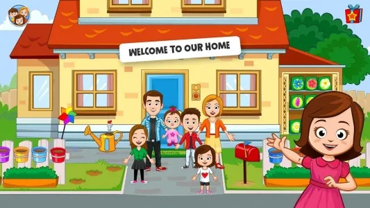 My Town Home: Family Playhouse screenshot1