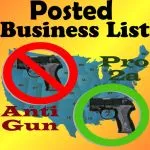 Posted! - List Pro & Anti Gun Carry Locations thumbnail