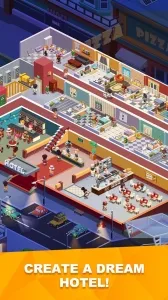 Sim Hotel Tycoon - Idle Game screenshot1